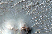 Floor of Lampland Crater