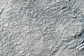 Channels in Highlands Crater