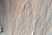 Monitor Steep Slopes in Ganges Chasma