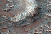 Knob Cluster in Tyrrhena Terra