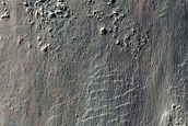 Gullies on Mound Northeast of Argyre Planitia
