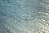 Slope Monitoring in Rauna Crater