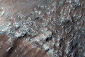 Monitor Slopes in Eos Chasma