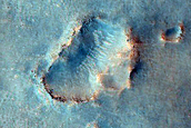 Crater in Arabia Terra