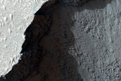 Source Region of Possible Rille on South Flank of Arsia Mons