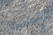 Layers along Mesa in Hellas Planitia
