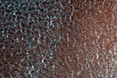 Impact Crater near Edge of North Polar Residual Cap