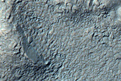 Large Valley Coming From Crater East of Warrego Valles