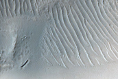 Crater Eroded by Channels in Terra Sirenum