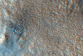 Pedestal Crater North of Mamers Valles