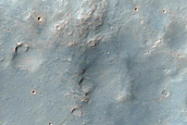Channel near Kasimov Crater