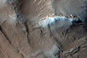 Terrain East of Gordii Dorsum