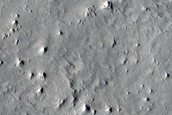 Ejecta Flow Layer From Fresh Large Crater