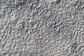 Mounds on Crater Floor