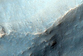 Crater Ejecta with Possible Layering