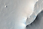Layers North of Baldet Crater