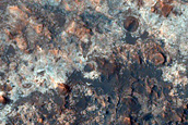 Layered Deposits North of Mawrth Vallis