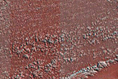 Mounds on North Polar Residual Ice Atop Dunes