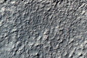 Flow Feature North of Reull Vallis