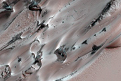 Seasonal Changes of Chasma Boreale Megadunes