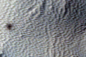 Candidate Recent Impact Site Northwest of Arsia Mons