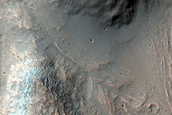 Alluvial Fans in Ganges Chasma