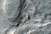 Layers in Northeast Hellas Planitia