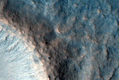 Fresh Northern Plains Crater