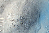Crater with Steep Slopes