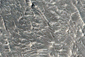 Inverted Channel Feature in Eastern Arabia Terra