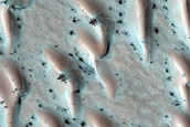 Translucent Ice on Dunes