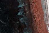 Active North Polar Layered Deposits Scarp Avalanche Monitoring
