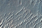 Layered Positive Relief in Association with Osuga Valles Depression