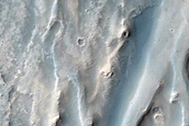 Alluvial Fans in Juventae Chasma