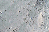 Impact Crater with Rayed Ejecta in Arabia Terra Intercrater Plain