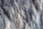 Channels in Northern Mid-Latitude Crater