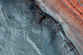 North Polar Layered Deposits Avalanche Monitoring Site