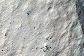 Layers in Depression in Northeastern Hellas Planitia