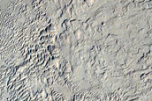 Crater with Possible Dune Strata