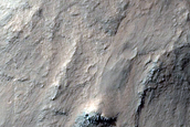 Batoka Crater in Eastern Valles Marineris