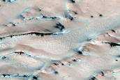 Dune-Ice Mobility in Olympia Undae