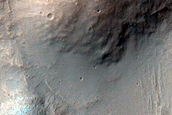 Alluvial Fans in Ganges Chasma