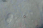 Candidate Recent Impact Site