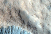 Crater with Steep Slopes