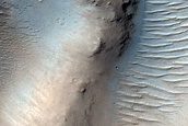 Crater in Terra Cimmeria