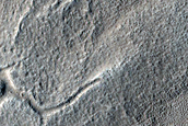 Crater in Utopia Planitia