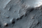 Lava Mound in Noachis Terra