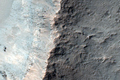 Crater in Terra Sabaea