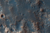 Outcrops near Mawrth Vallis