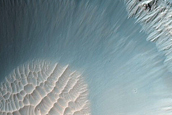 Crater with Steep Slopes in Meridiani Planum